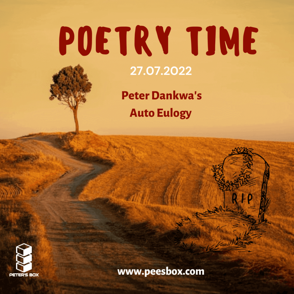 Poetry Time - The Party Goes On by Peter Dankwa
