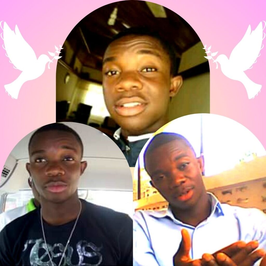 a picture collage of Philip Yaw Otoo