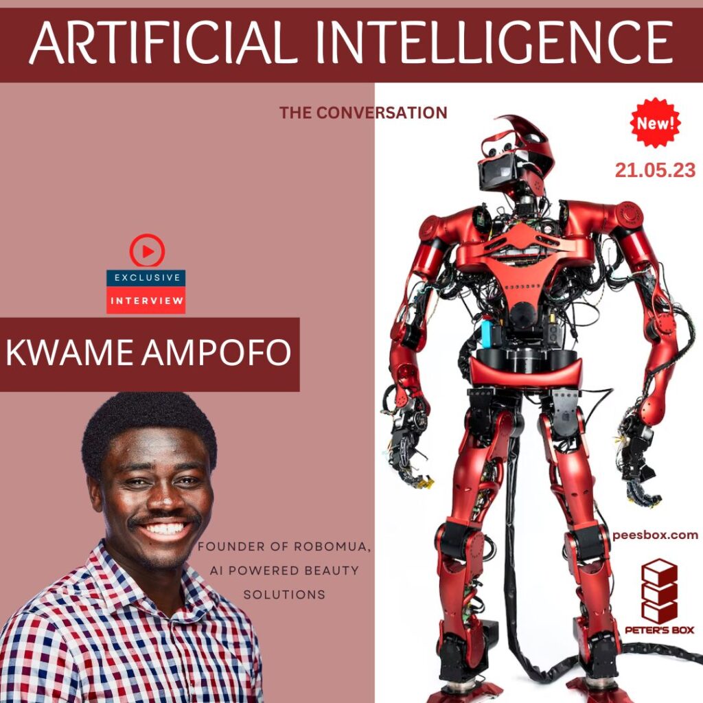 artificial intelligence - the conversation with Kwame Ampofo- blog post - Peter's Box
