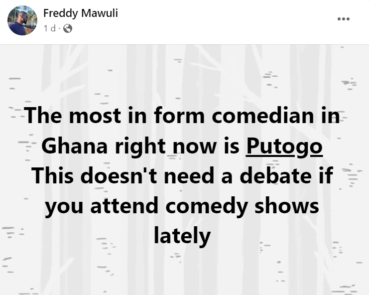 Freddy Mawuli reviews Putogo Mowsis