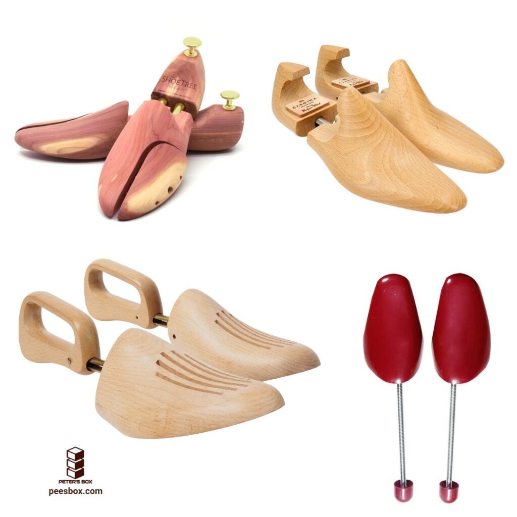 different types of shoe trees - Peter's Box