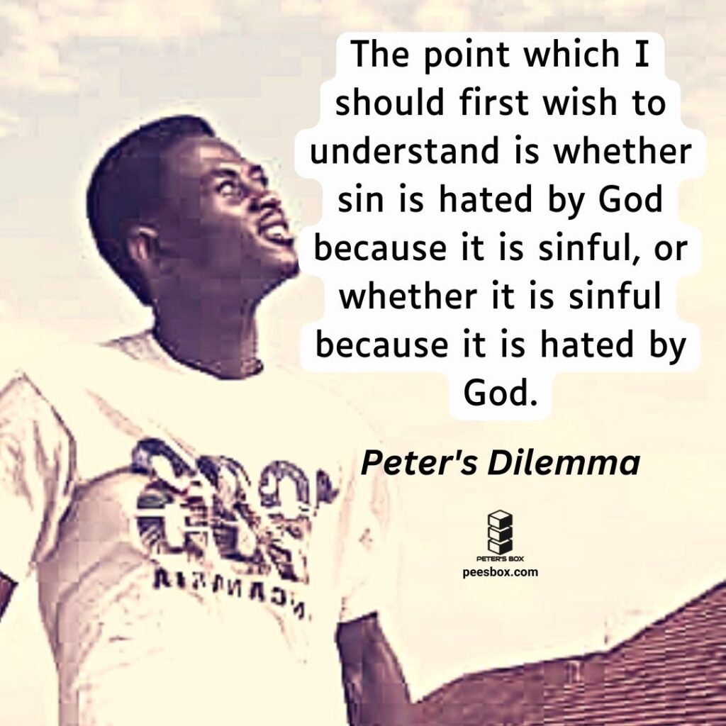 peter's dilemma - Peter's Box