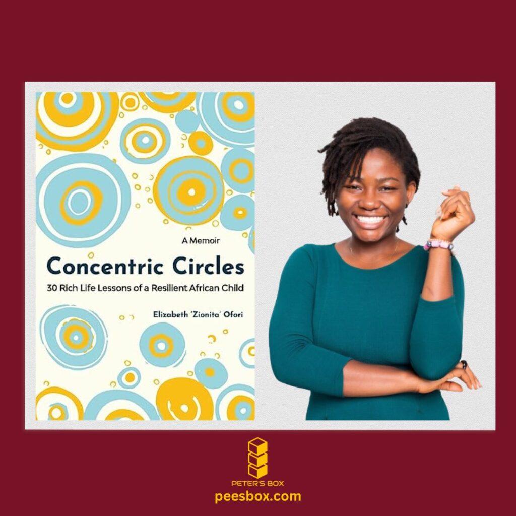concentric circles book cover and elizabeth ofori