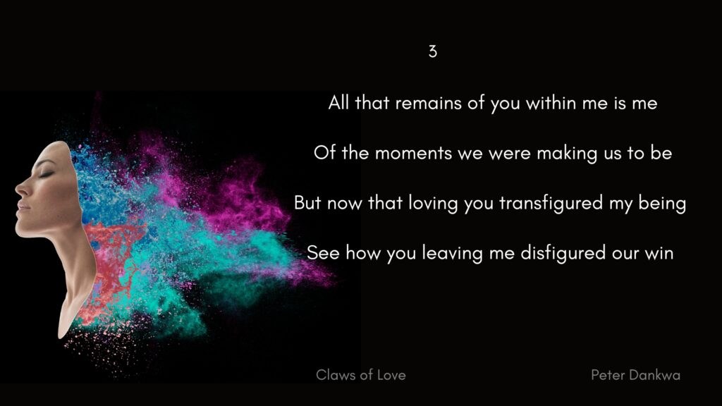 Claws of Love - Stanza 3