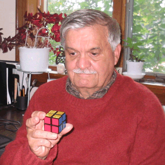 larry d nichols invented the 2x2 rubik's cube